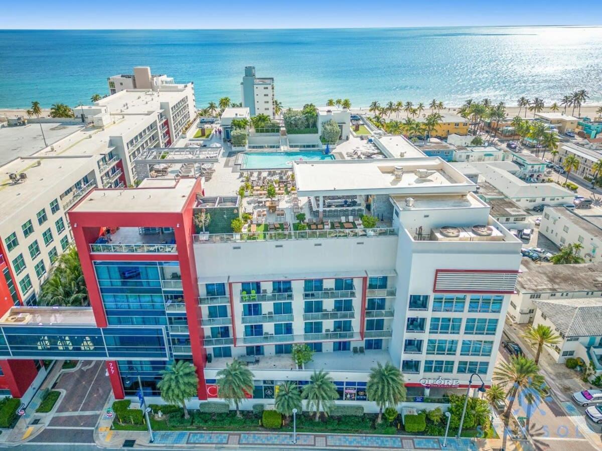 Rooftop Pool - Balcony - Hollywood Beach Broad - Walk Εξωτερικό φωτογραφία